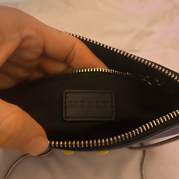 Milly Blue crossbody bag size small new - Picture 4 of 4